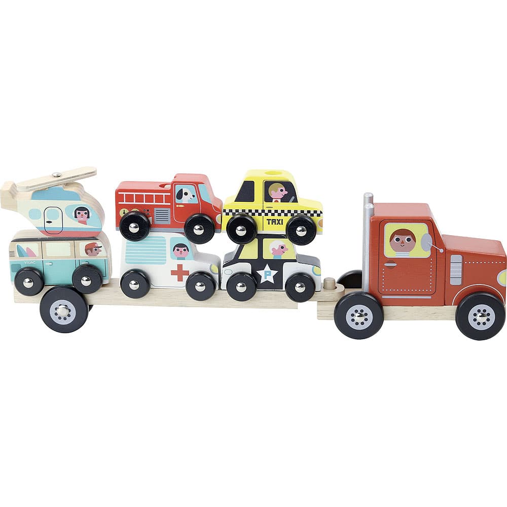 Camion remorque et véhicules à empiler – Image 3