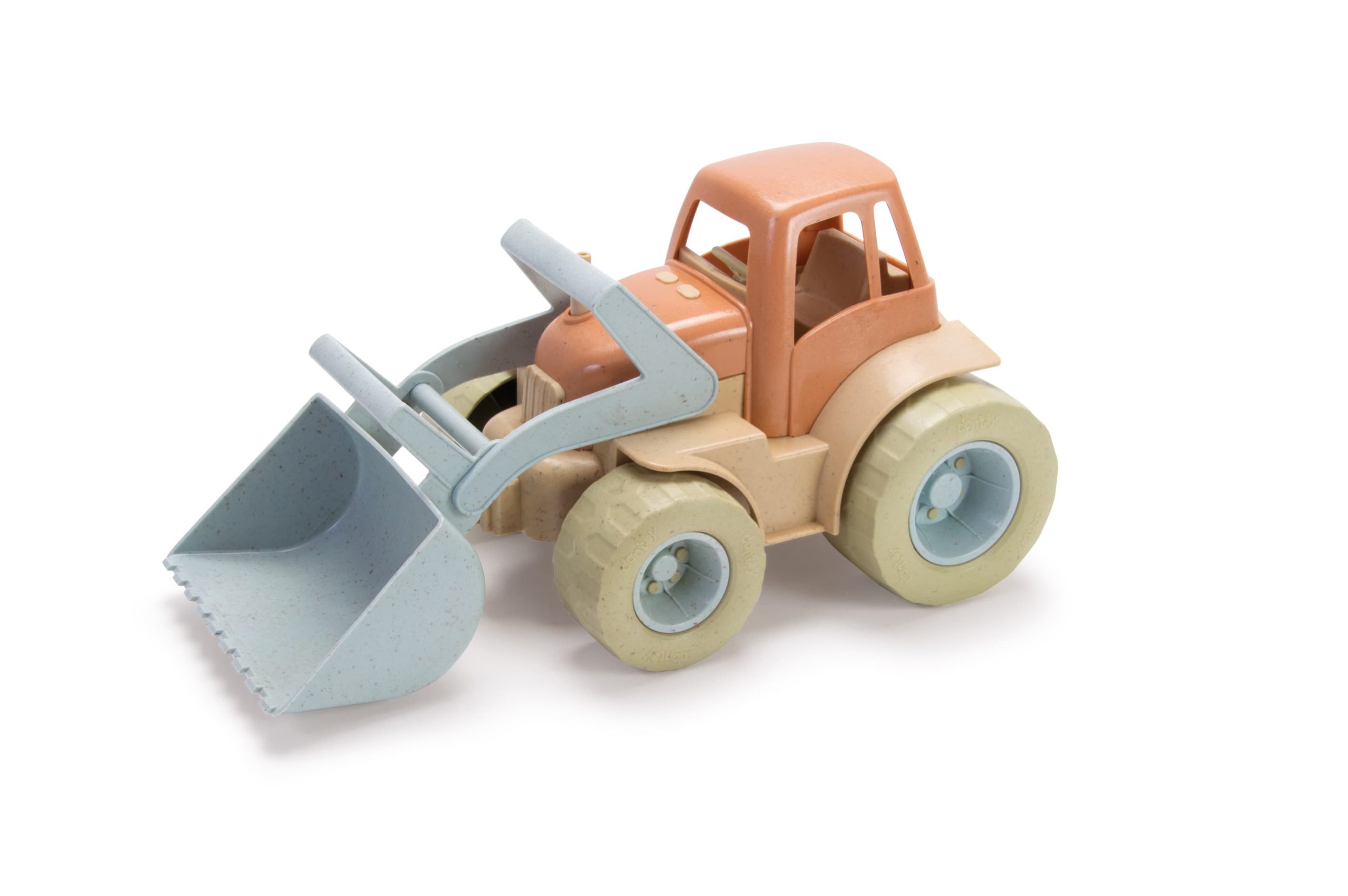 Tracteur / camion pelleteuse en bioplastique