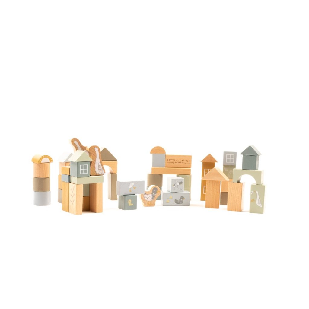 blocs de construction en bois