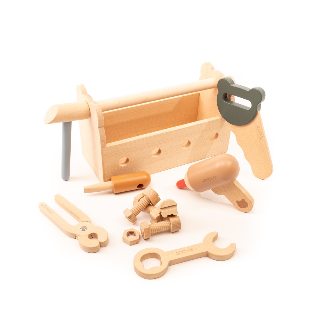 boite à outils en bois