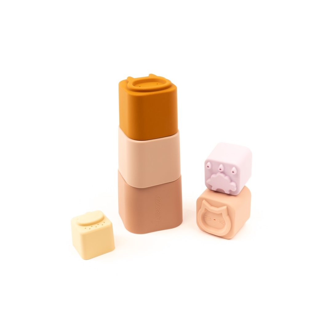 cubes empilables en silicone