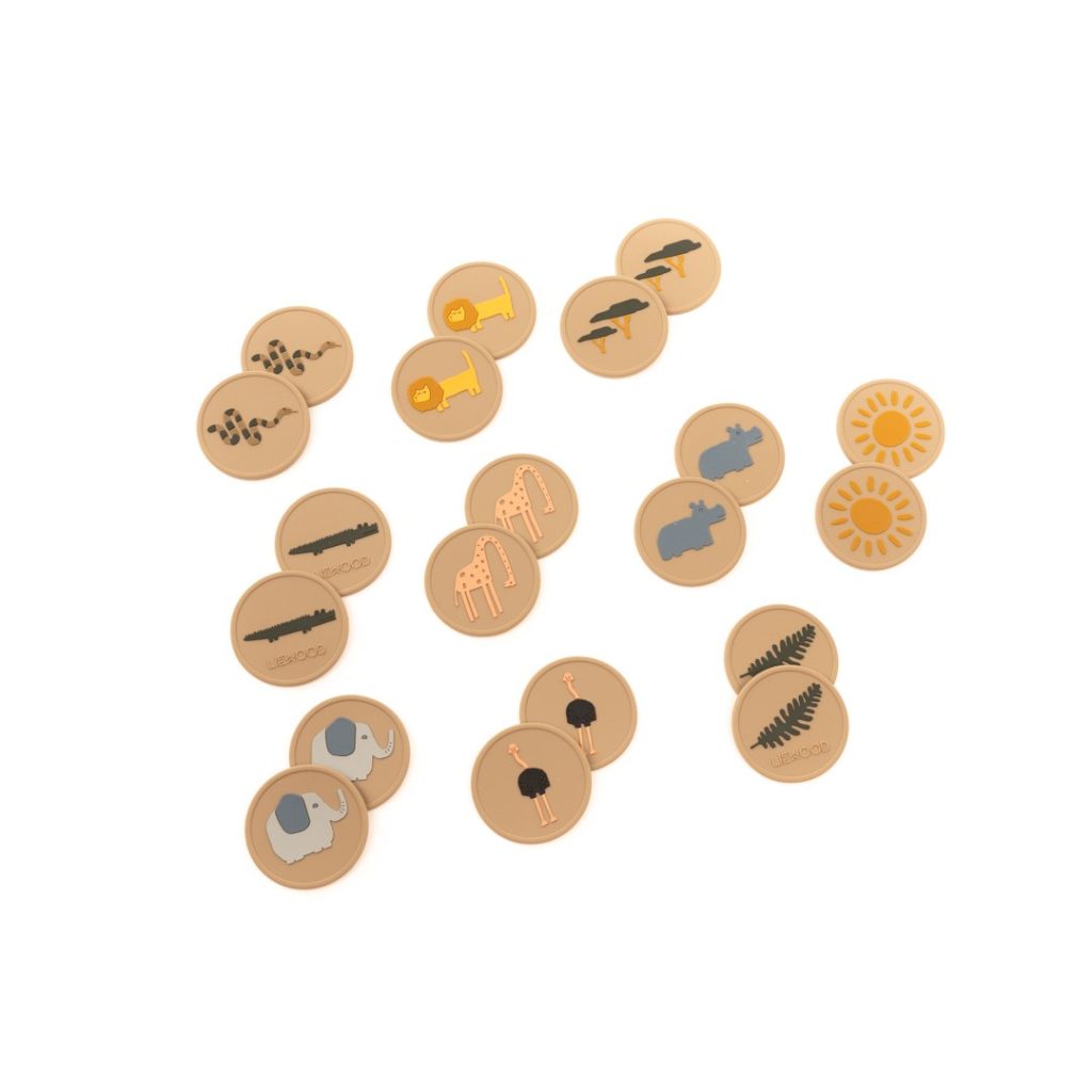 jeu de memory safari