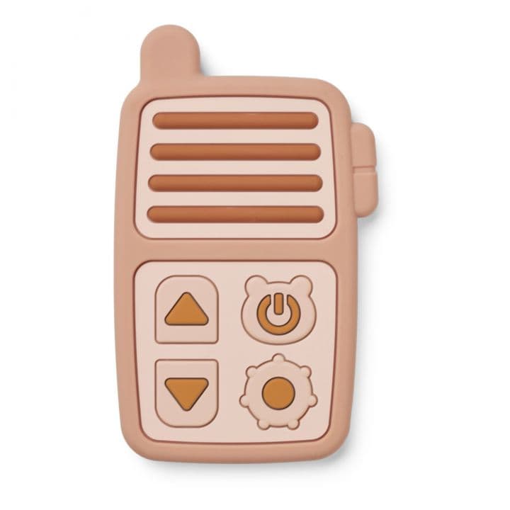 jouet de dentition talkie walkie en silicone