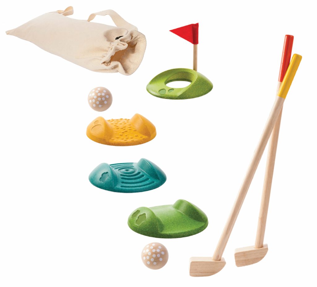 jeu de mini golf double