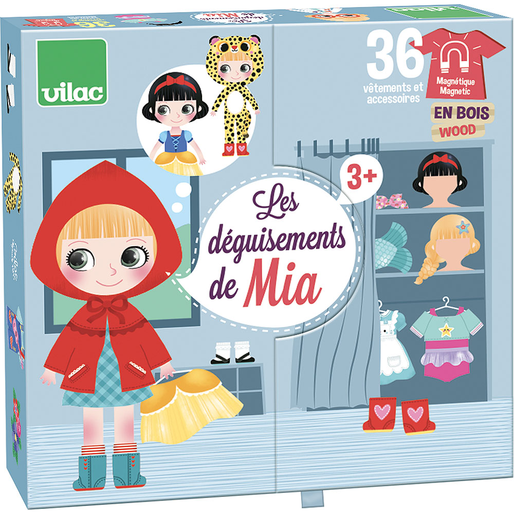 ma petite poupée en bois à déguiser