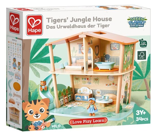 maison de la jungle des tigres