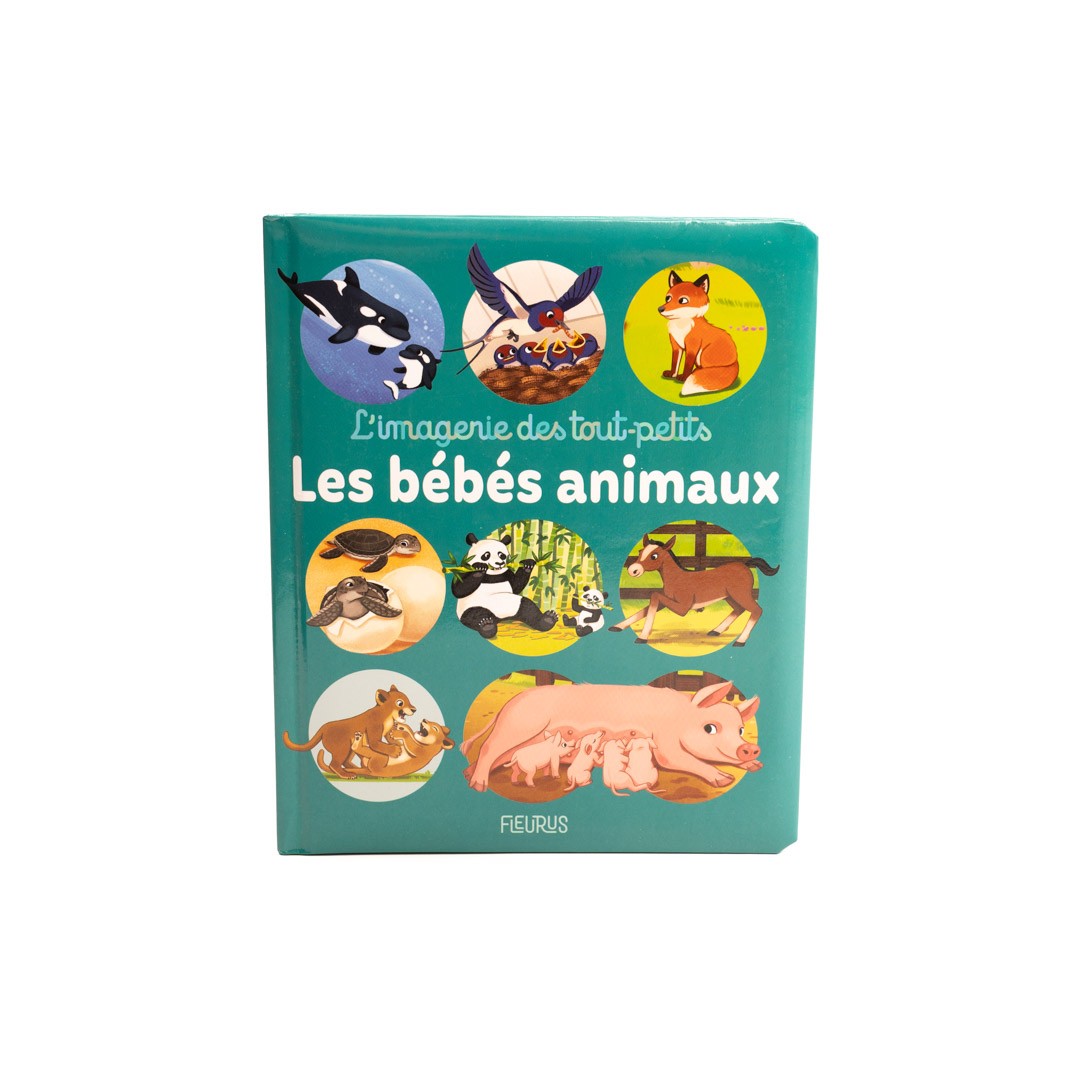 lot de 2 livres: la forêt et les bébés animaux