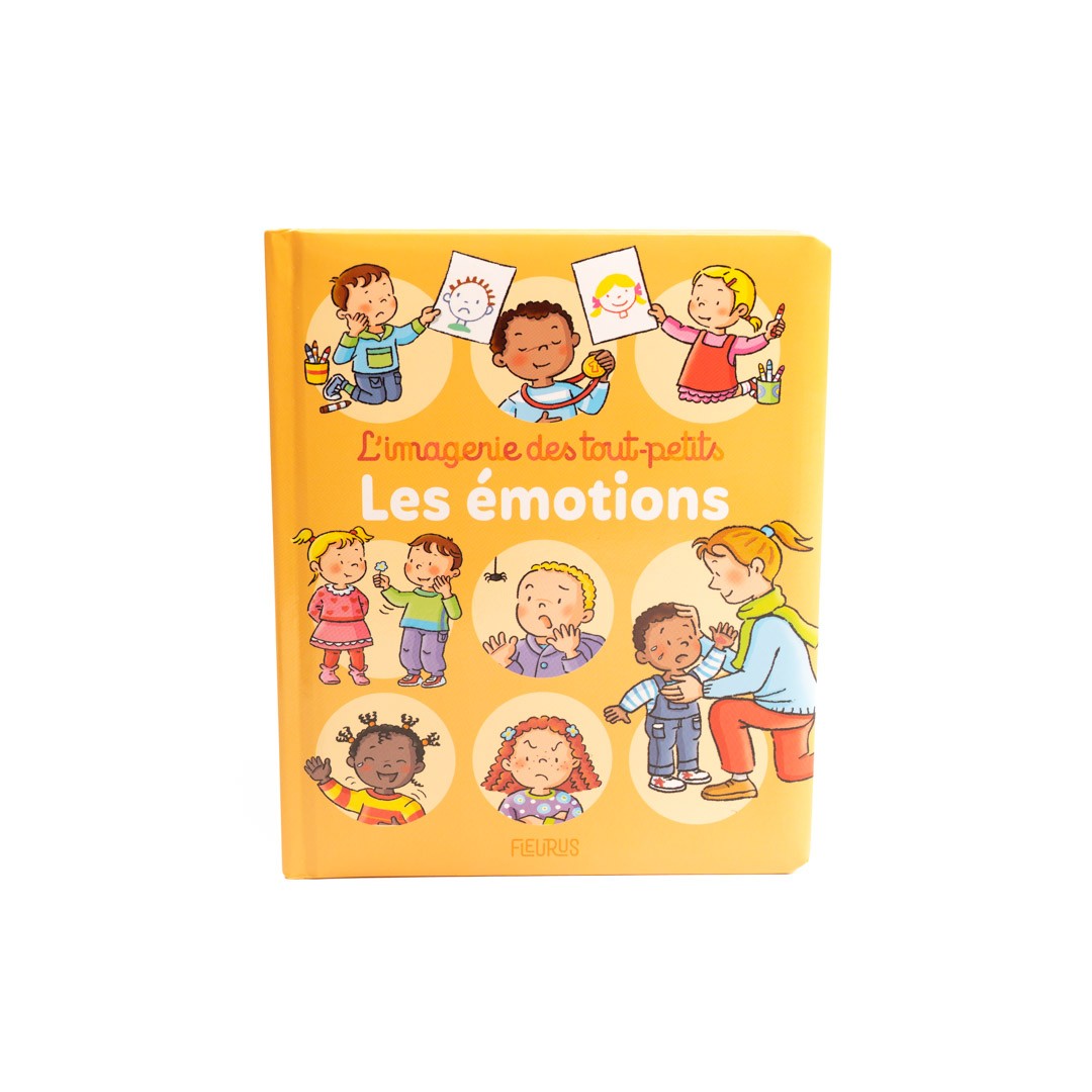 lot de 2 livres: la journée des petits et les émotions