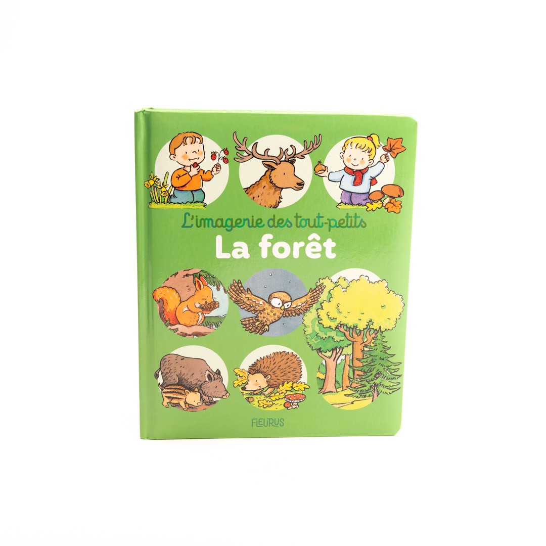 lot de 2 livres: la forêt et les bébés animaux