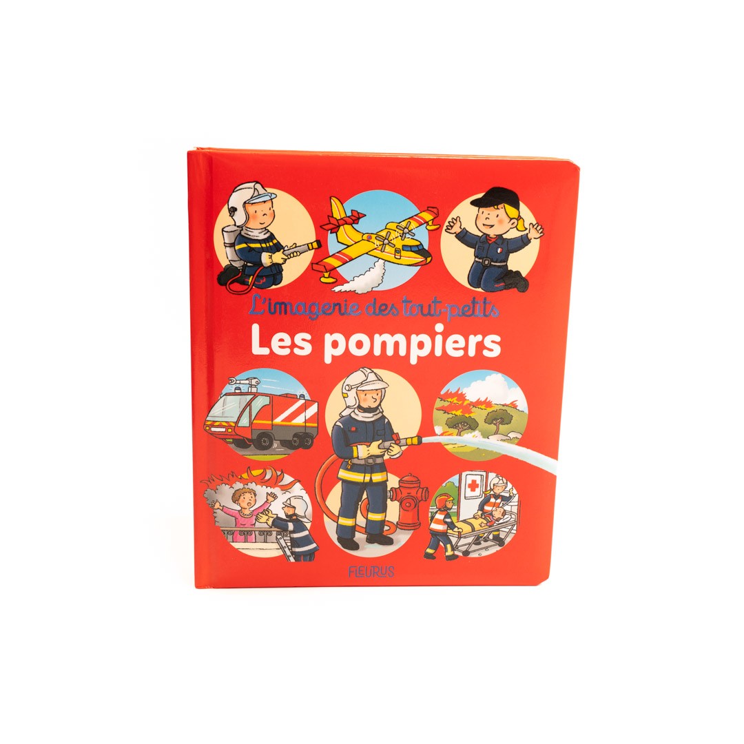 lot de 2 livres: les véhicules et les pompiers