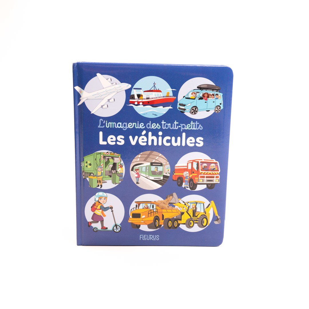 lot de 2 livres: les véhicules et les pompiers