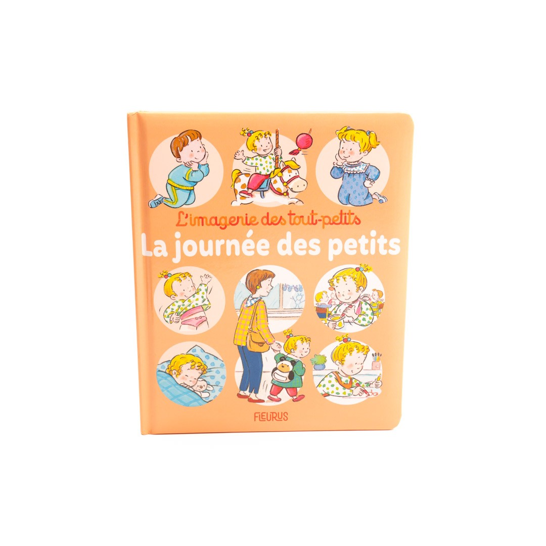 lot de 2 livres: la journée des petits et les émotions