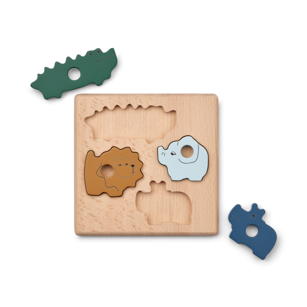puzzle animaux en bois
