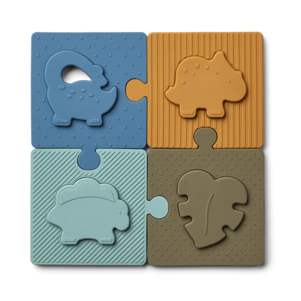 puzzle dino en silicone
