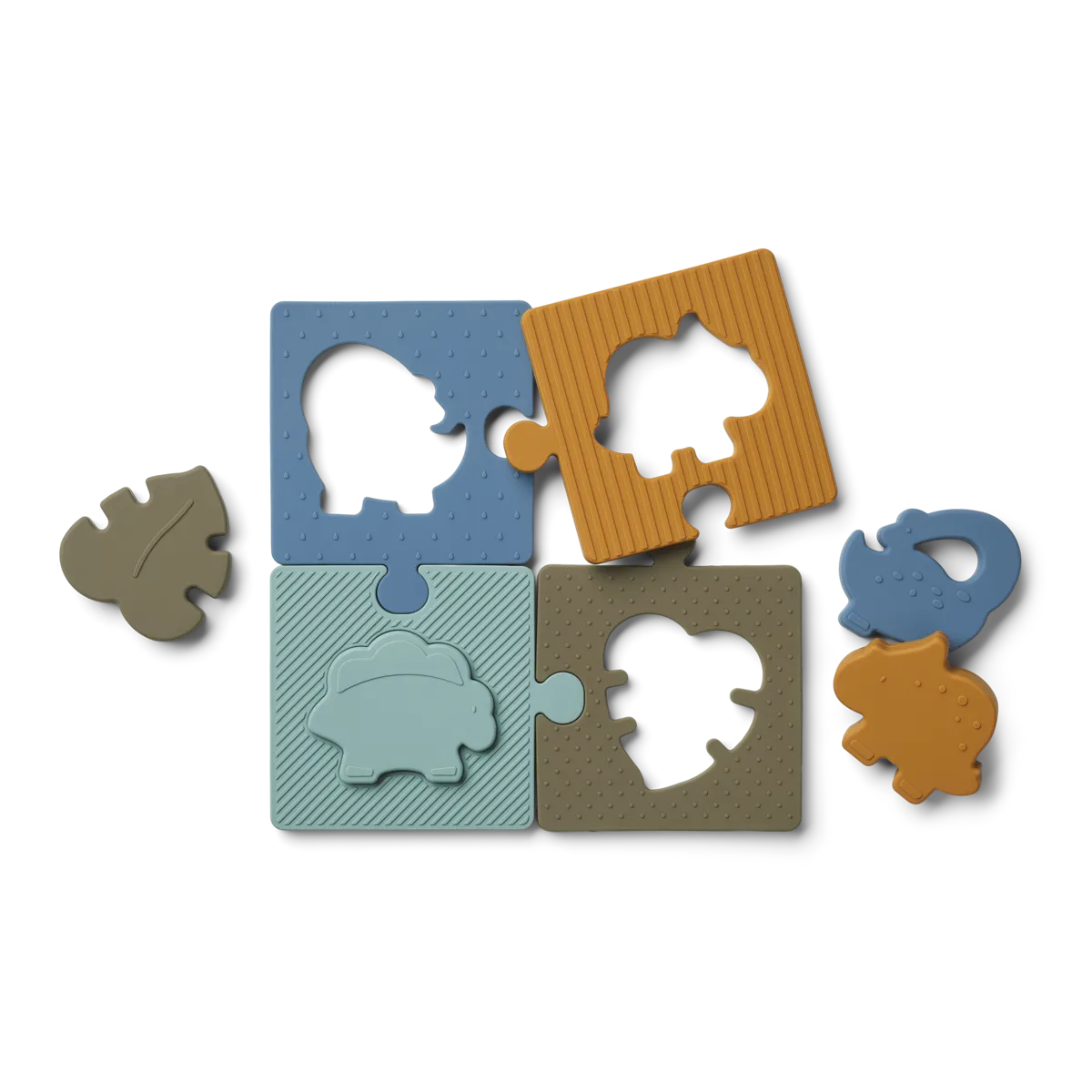 puzzle dino en silicone