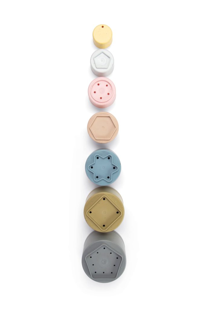 gobelets empilables en bioplastique