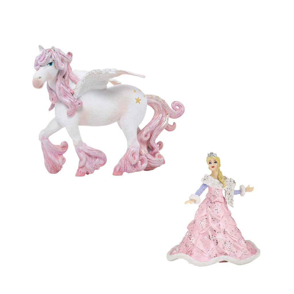 lot de 4 figurines chevaliers