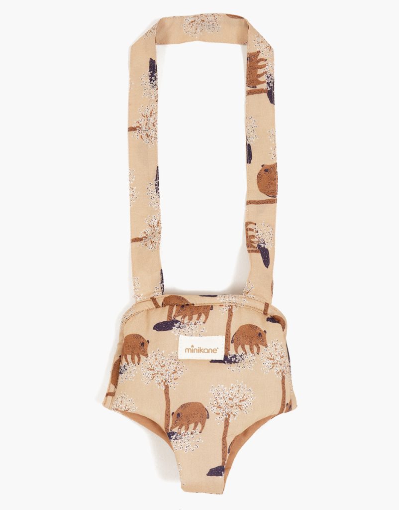 porte poupon motif animaux