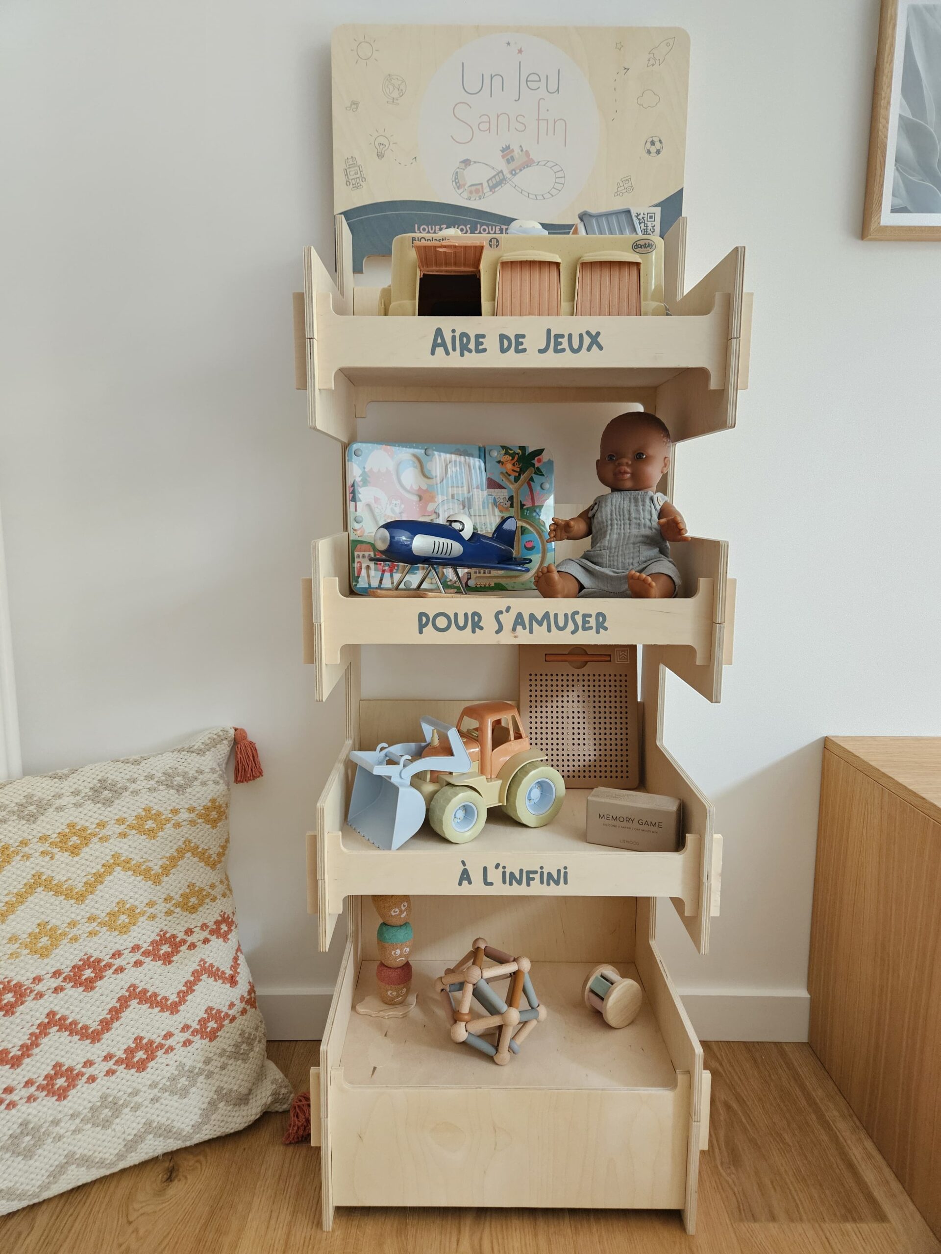 presentoir a jouets